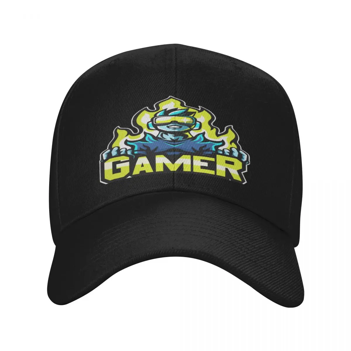 Gamer Logo 1093 Cap Men Mens Cap Summer Hat Hats For Men Baseball Cap Man Man Hat Baseball Cap