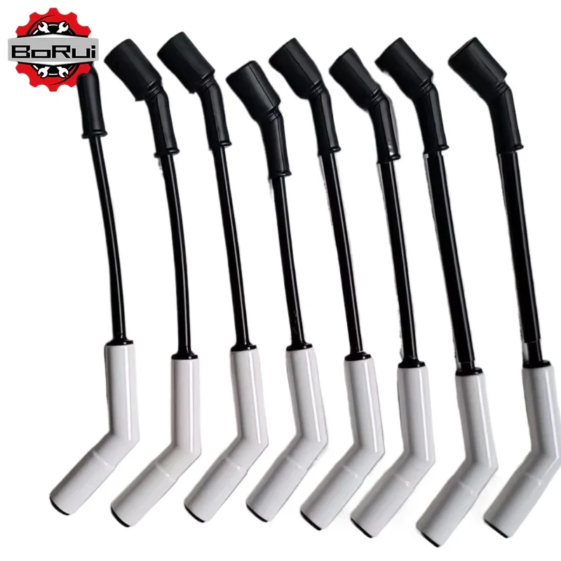 

9070CK 9070C 19005218 12573190 9070C 19005218 10457730 12563293 Ceramic Boot Spark Plug Wire Set For GM LS3/LS4/LS7/LT Engines