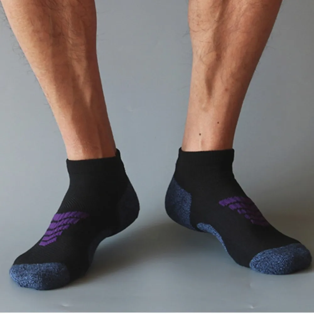 

Boot Hiking Anatomically Designed Sports Cotton Socks Terry Athletic Cycling Crew Men Women Optimal Fit Precision Outdoor 1W519