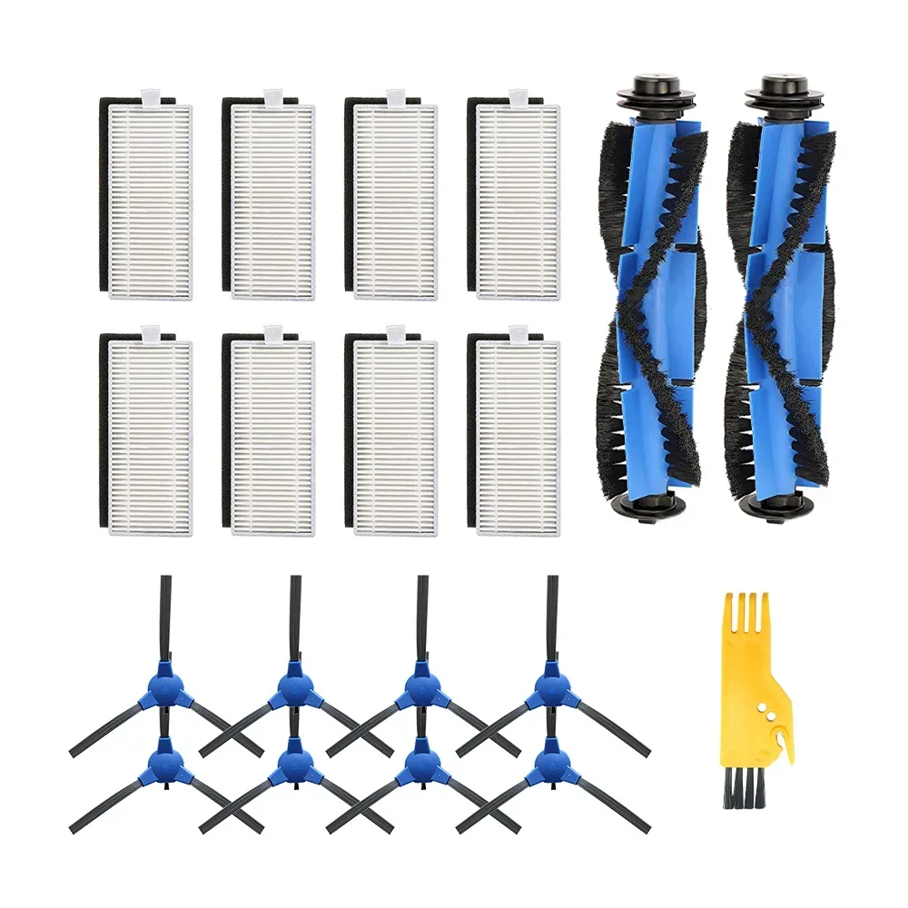 Accessories Kit Compatible with Eufy Robovac 11S, Robovac 30, Robovac 30C, Robovac 15C, Accessory Robotic Vacuum 8X Cleaner Fi