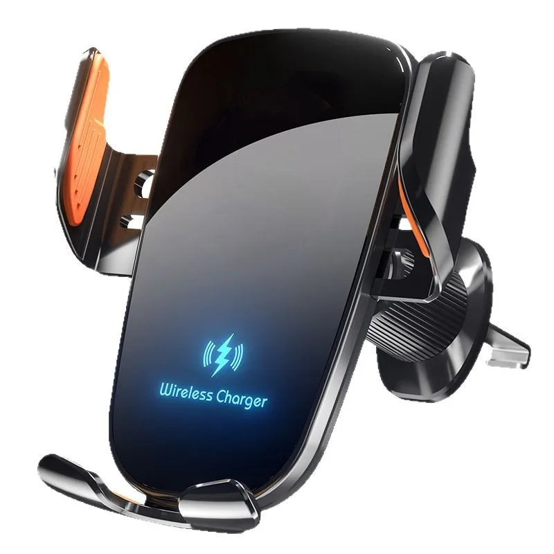 

2025 New Model of In-Car Wireless Charger Navigation Mobile Phone Holder with Fully Automatic Sensing Black Technology