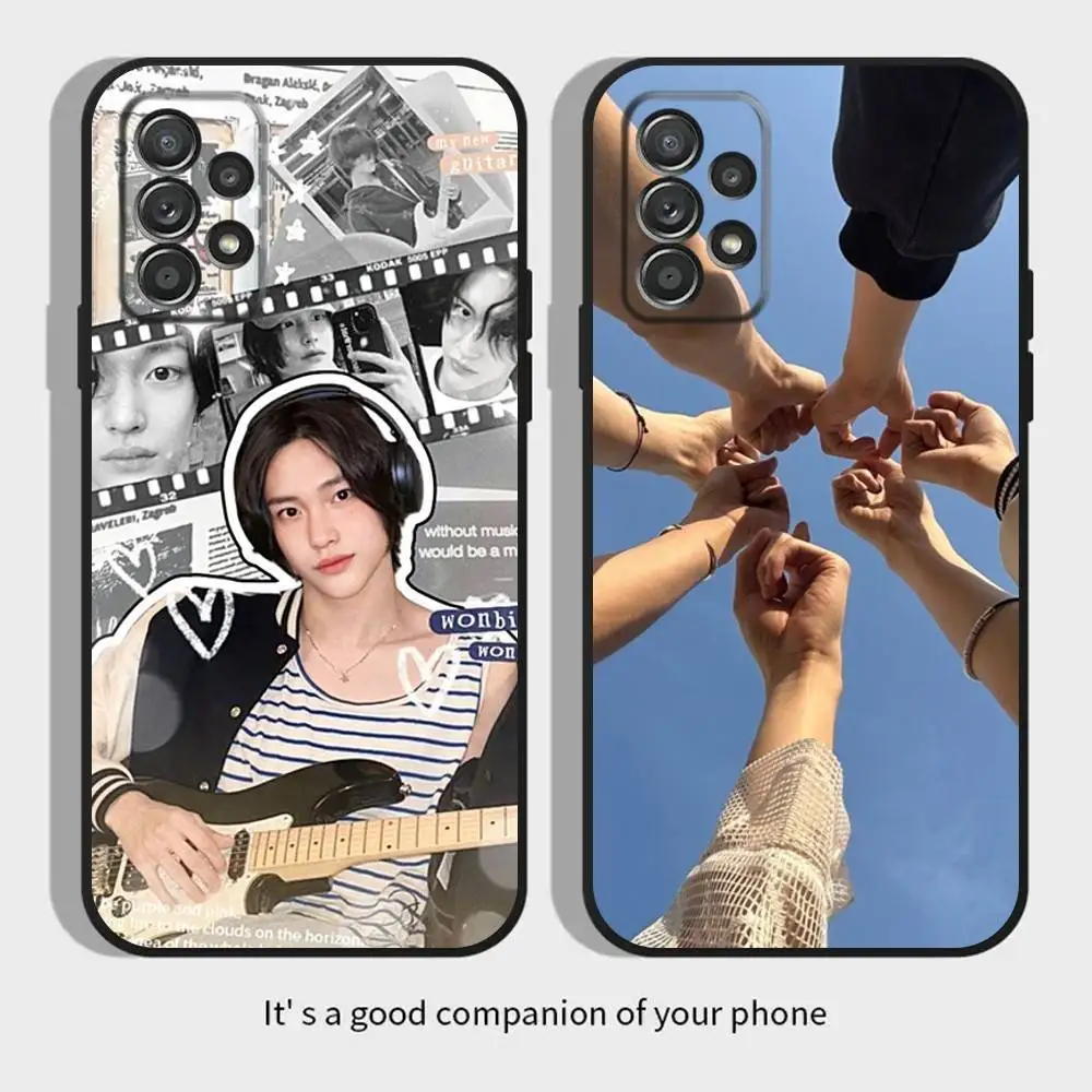 

Kpop-R-Riize Wonbin Phone Case For Samsung S21,S22 Ultra,S20,S30 plus,S22 plus,S23,S30 ultra 5G Silicone Cover