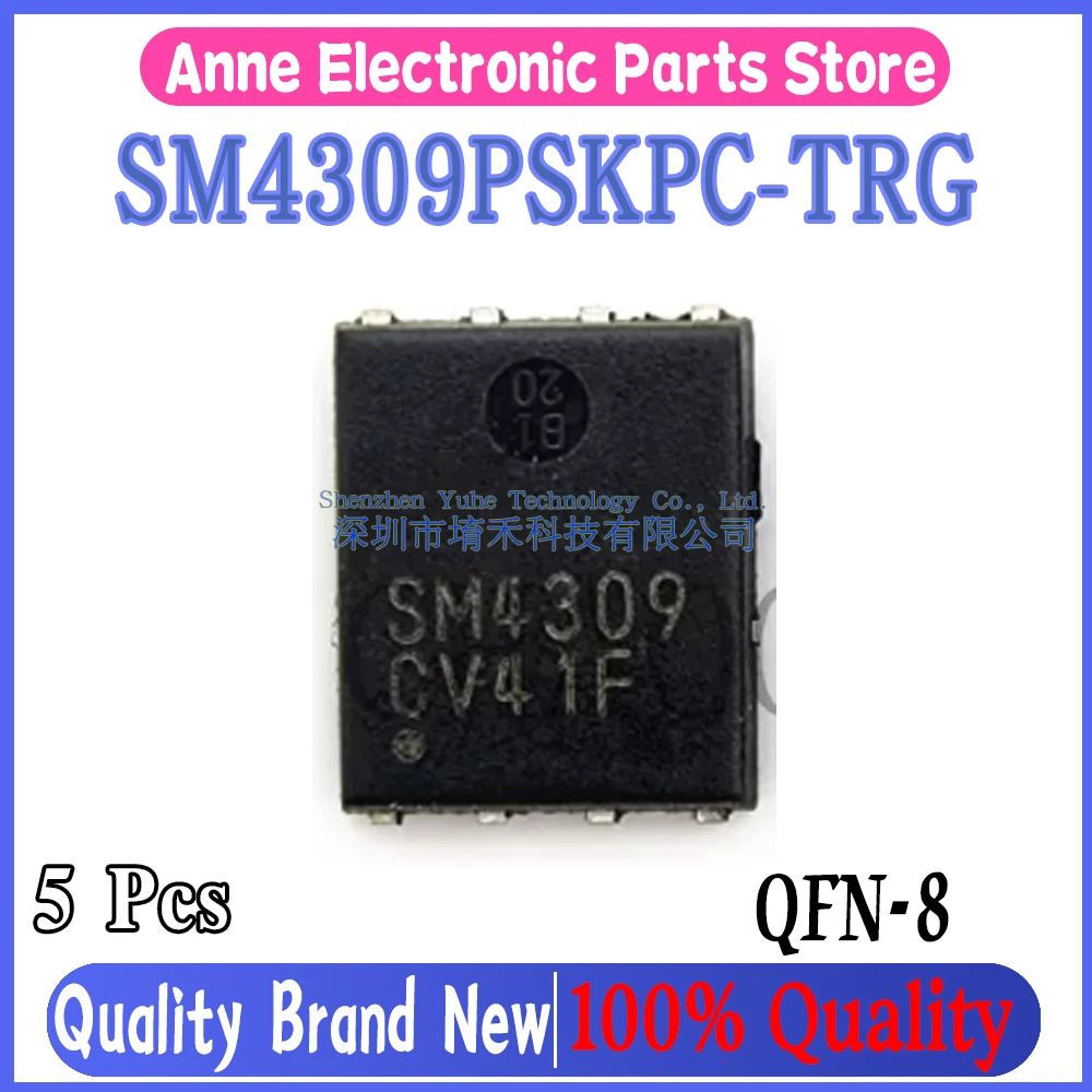 (5piece)100% New SM4309 SM4309PSKPC SM4309PSKPC-TRG QFN-8 Chipset