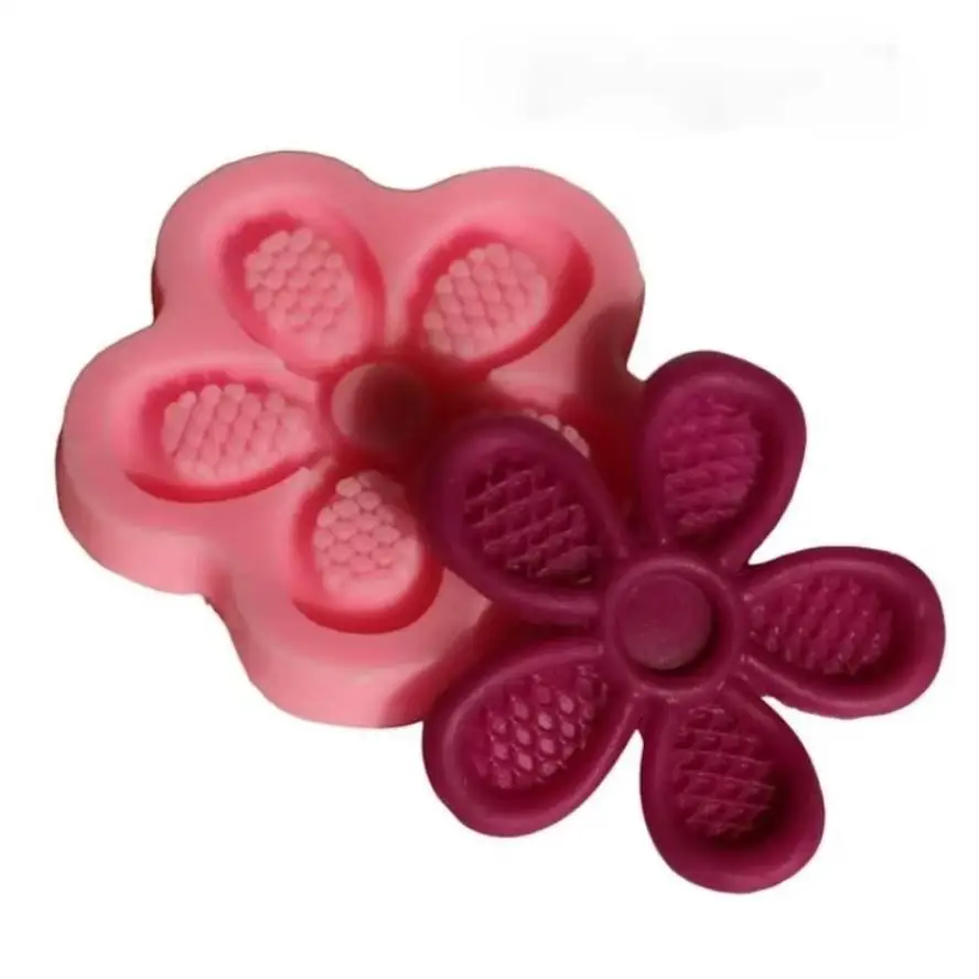 3D Flower Silicone Mold Diy Baking Fondant Chocolate Soap Mould Cake Decorating Sugar Craft Tools