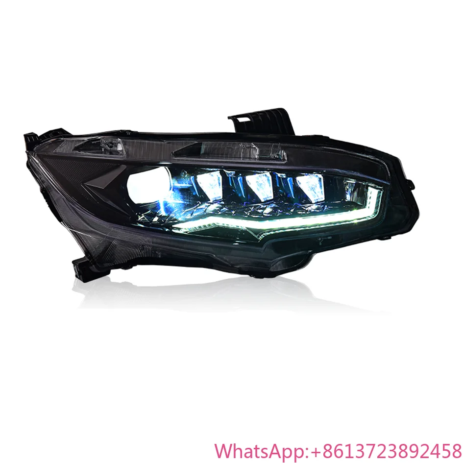 

Upgrade Auto Accessories Modified Front Lamp for Honda Civic 10th Generation 2016-2021 Headlight
