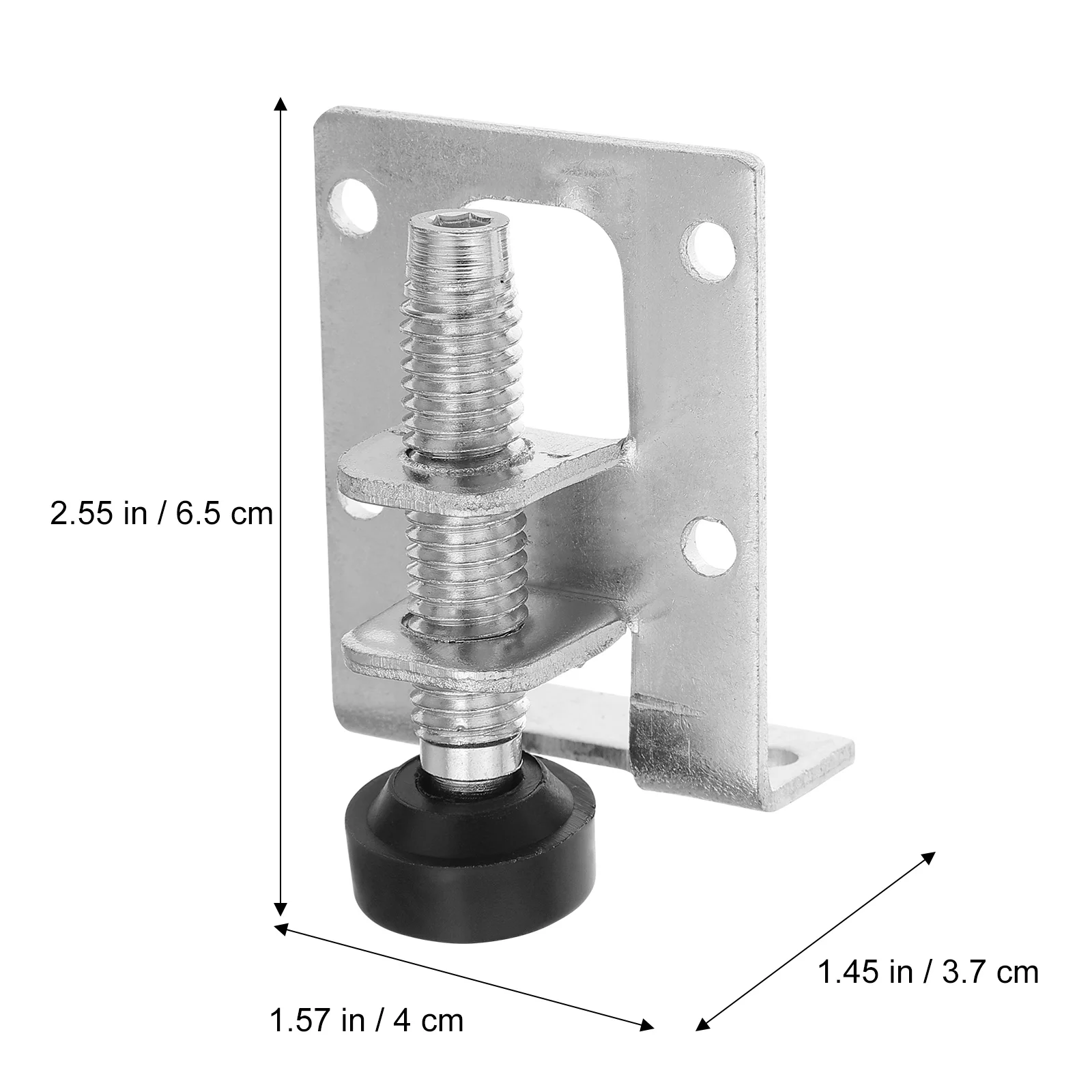 4 Uds. Pies niveladores de muebles ajustables universales tapón de pierna de tornillo Base giratoria patas de torno articuladas almohadilla deslizante