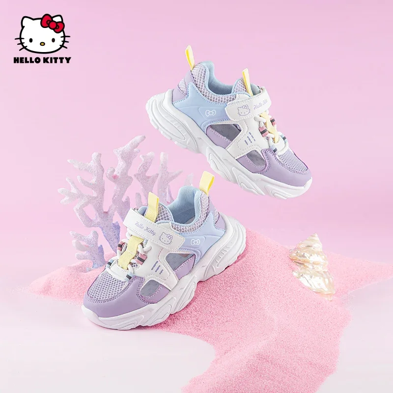 

Детские кроссовки Sanrio Hello Kitty, студенческая белая обувь в стиле Лолиты, повседневные кроссовки на платформе, обувь для скейтборда Sportschuhe Kinder