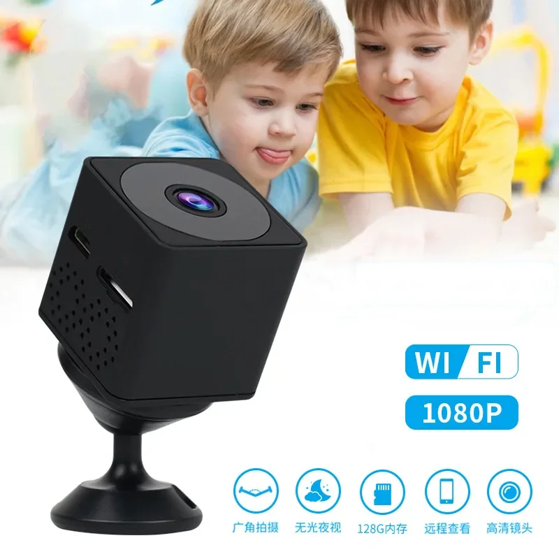 

Беспроводная сетевая мини-камера Q16, Wi-Fi, 1080P HD, ночная версия, голосовая и видеокамера безопасности, камера видеонаблюдения