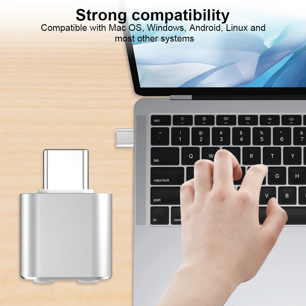 USB C Metal Mouse Mover with Switch Button Undetectable Automatic Mouse Shaker Driver-Free Mouse Moving Device PC Accessories