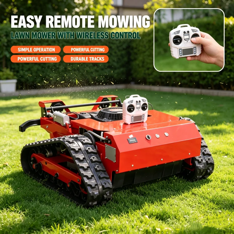 Tondeuse à gazon robotisée SDLOT Mini CE EPA EURO5, petite tondeuse à gazon télécommandée pour la maison, le jardin et la cour