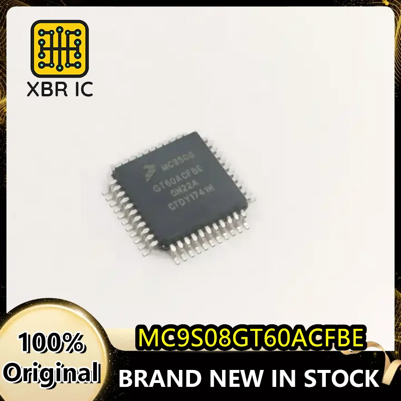 (3/30 pieces) MC9S08GT60ACFBE TQFP-44 Microcontroller (MCU/MPU/SOC) - Brand New Original - Fast Shipping
