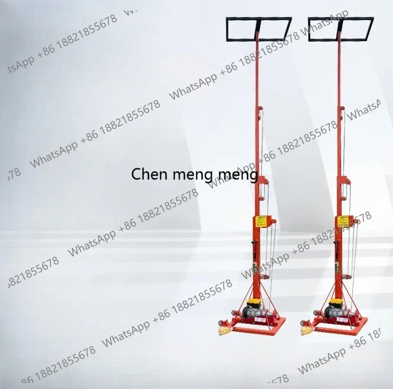 

Awning Lifts Rolling Door Lifts Electric Lifting System For Pipe And Scaffolding With Mobile Base And Remote Control