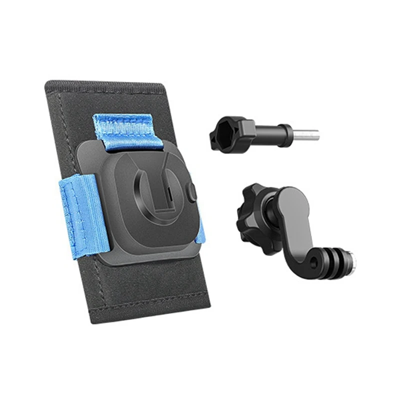 

Зажим для рюкзака с нейлоновой пряжкой для Gopro Quick Release 360° ° Горизонтальная вертикальная съемка второго выреза для фиксированной съемки DJI