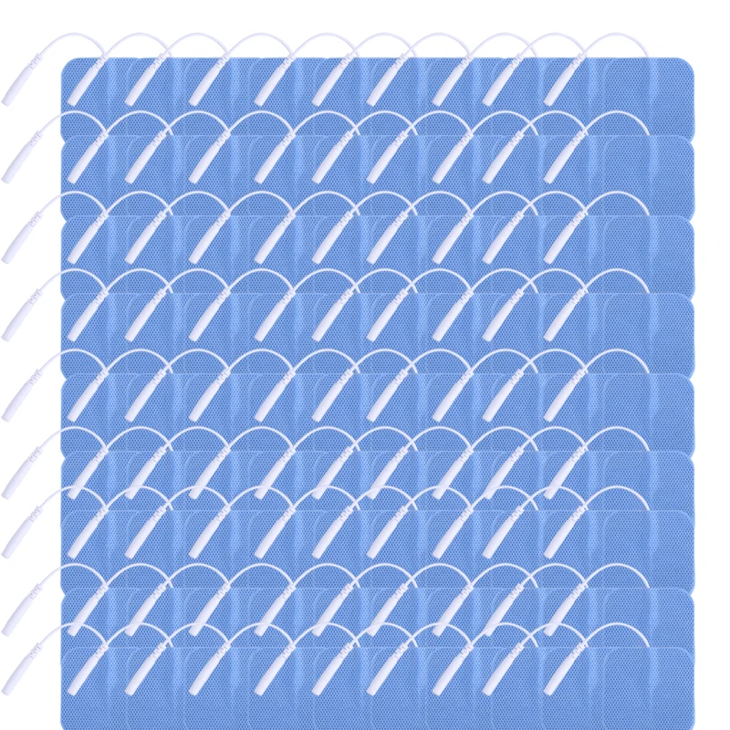 5*5cm Non-woven Fabric Self Adhesive Replacement Patch EMS Muscle Stimulator Patch Gel Pulse Massage For Body