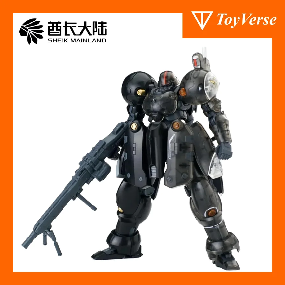 

TOYVERSE SHEIK MAINLAND 1/144 Action Figures ZKRON Transparent Black Toy Collection Figure Model
