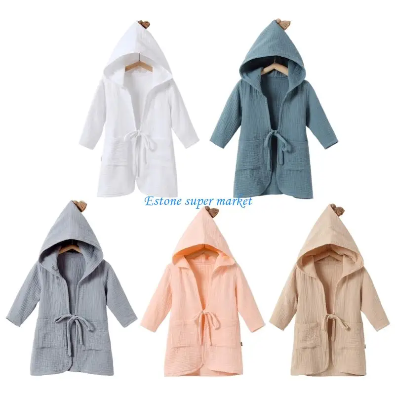 090B Bathrobe Adjustable Waist Tie Strap Bath Towel Comfortable Fitf or Bath & Beach