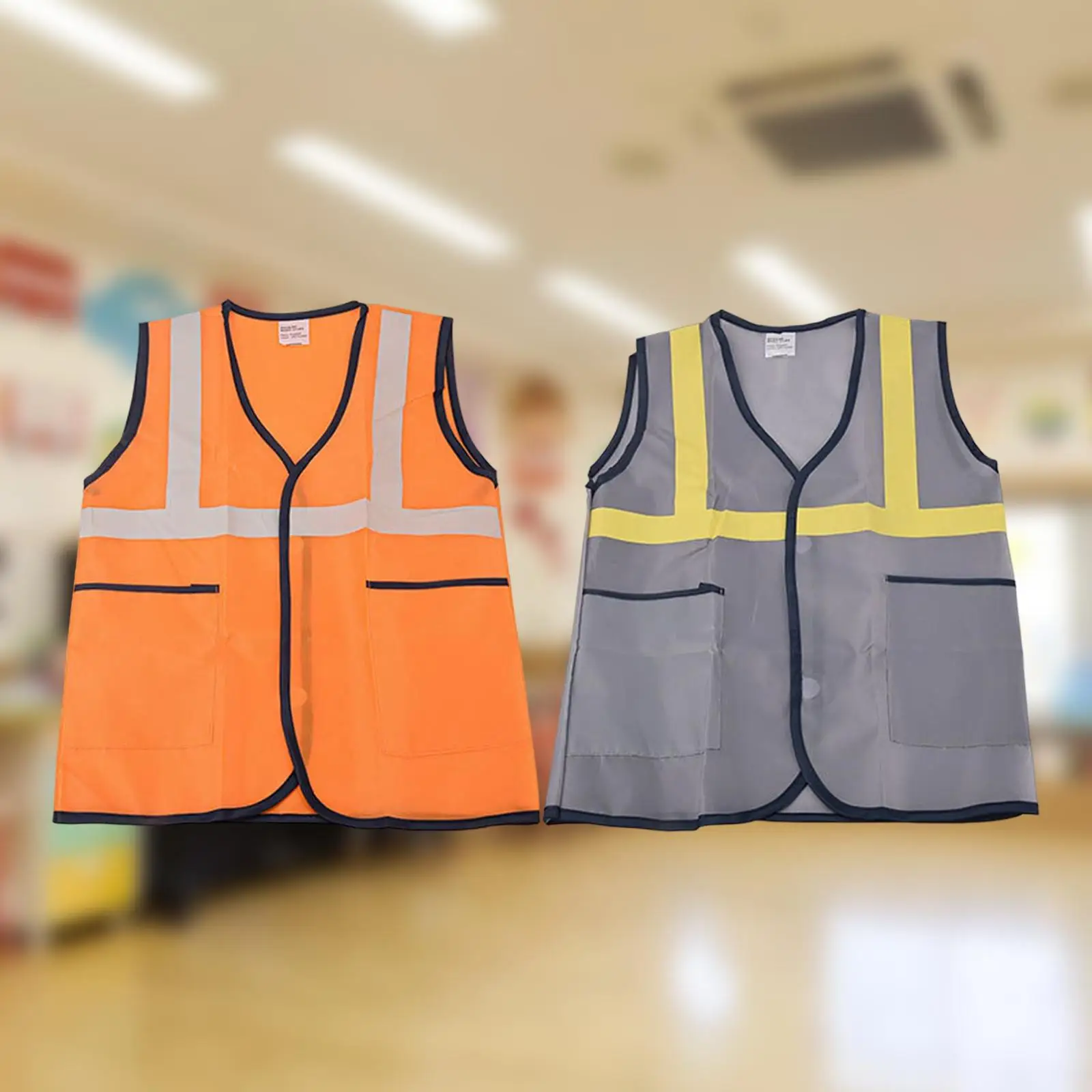 Kids reflective safety vest school children training breathable vest high visibility reflective strips