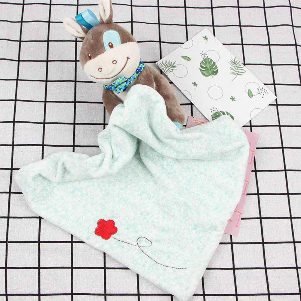 

Baby Bib Beautiful Toy Animal Cotton Bib Towel Feeding Bib for Newborn Baby (Fawn Pattern) Newborn Bibs