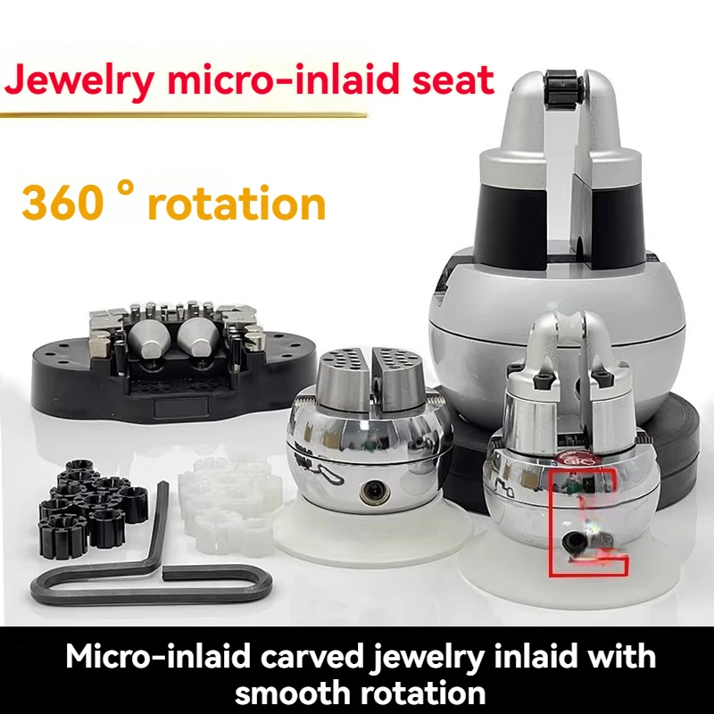 L Size Diamond Gem Inlay Tool Ring Micro Inlaid Fixed Fixture Gold Jewelry Universal Processing Clamp Holder