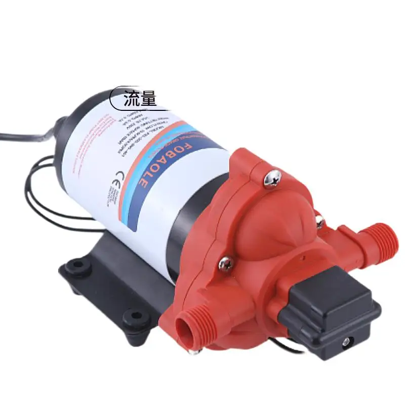 115V AC high pressure self-priming diaphragm motorhome yacht water supply booster pump 10.6L/min 230V