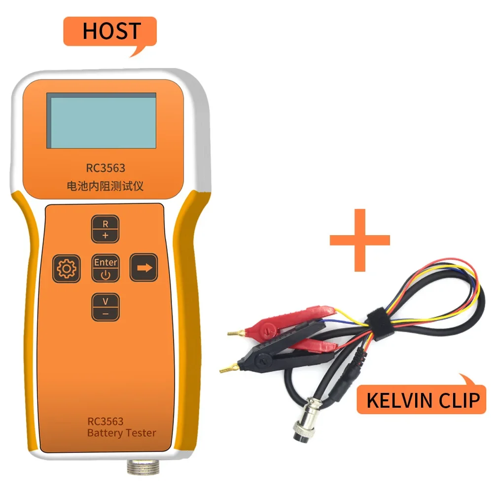 High Precision Battery Voltage Tester RC3563 Measuring Internal Resistance Detector For RC Lipo 18650 Acid Lithium Battery