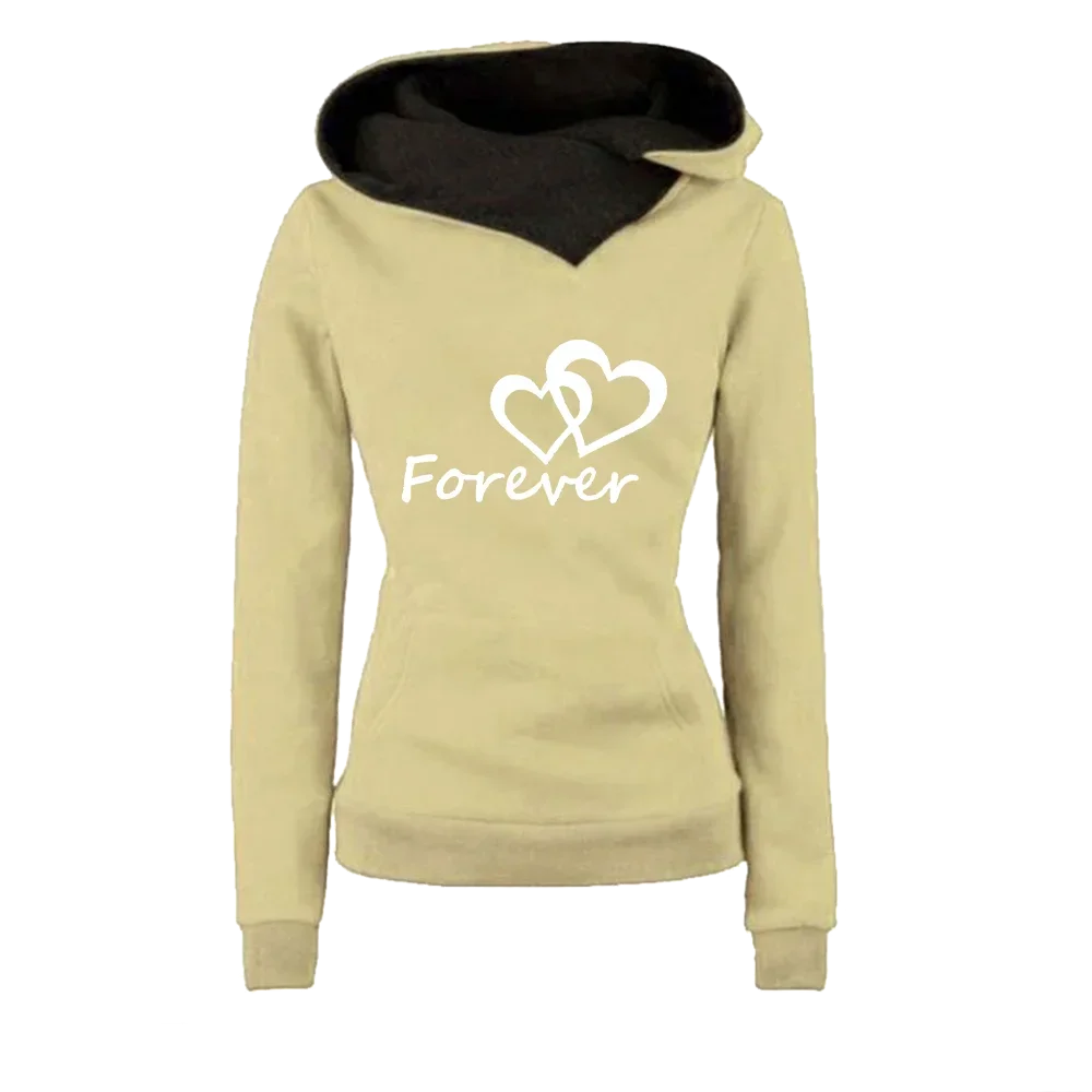 Women Forever Love Print Clothing New in Hoodies & Sweatshirts Women‘s Trousers Sweatpants Pants Two Piece Set Women Outfit