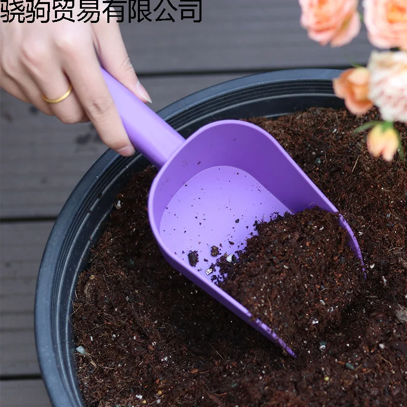 

Thickened plastic , large cat poop shovel, succulent , vegetable digging, gardening and flower planting