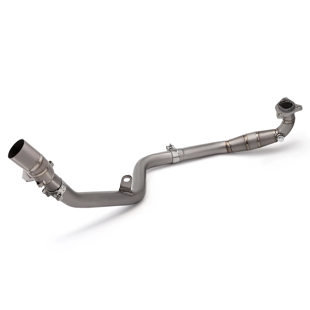 Titanium Alloy Front Link Pipe, Modified Exhaust Pipe Close to Original Design for X-ADV 750 Motorcycle, High Strength