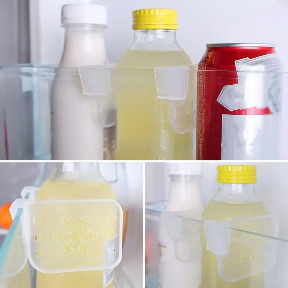 

1 шт./1 компл., боковая дверь холодильника, перегородка для холодильника, органайзер для бутылок, отделяющая полка для хранения, кухонные аксессуары