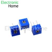 50PCS 3362P Adjustable Precision Potentiometer 100R 200R 500R 1K 2K 5K 10K 20K 50K 100K 200K 500K 1M 2M 100R-1M 103 104 202 203