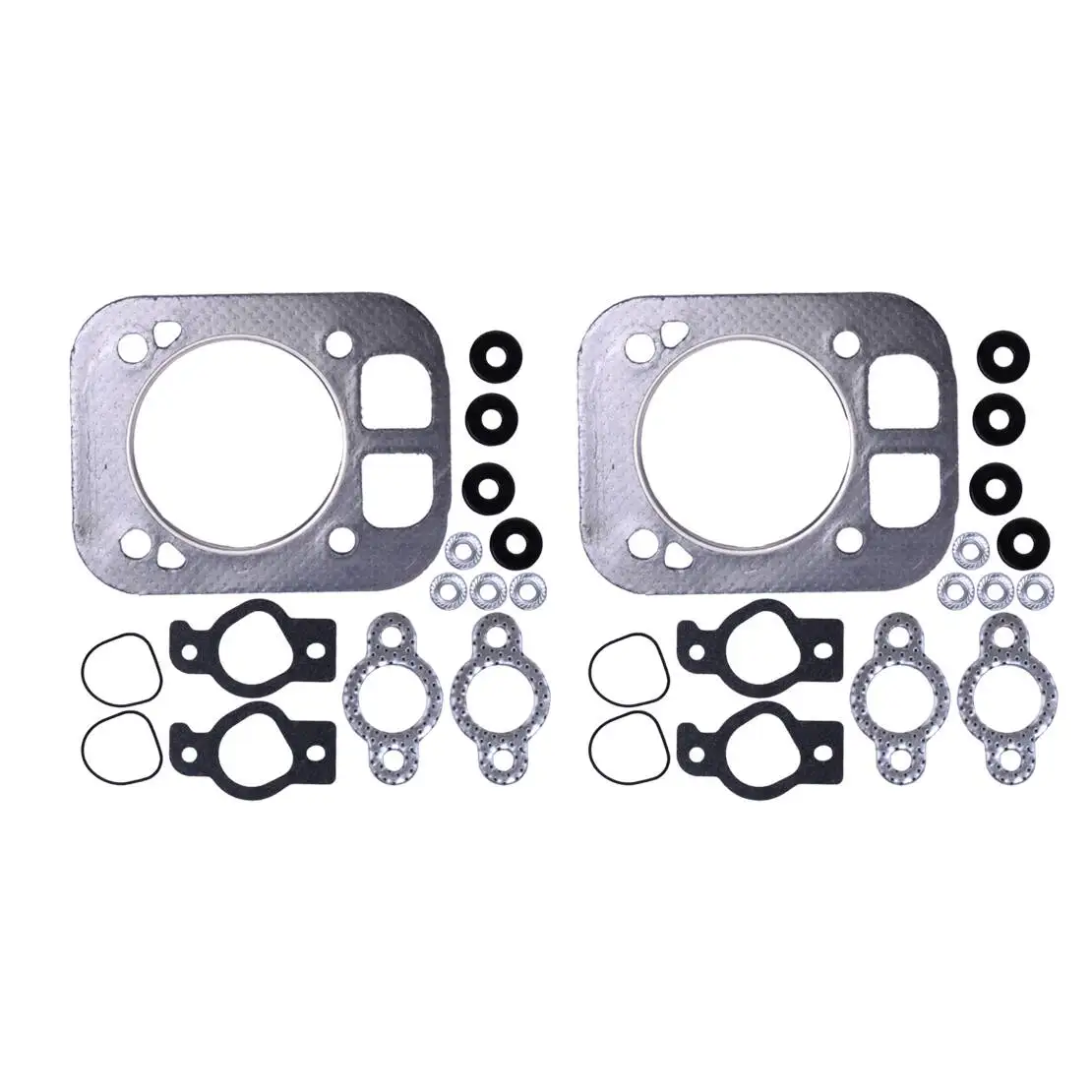 2 Sets Cylinder Head Gasket Kits Fit For Kohler KT610 KT725 KT730 CH25 CH730 CH740 CV25 25HP 32 841 02-S 24-841-04S 24 841 03S