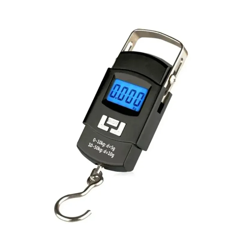 Portable electronic scale, high-precision accurate electronic weighing scale, handheld scale, spring scale, home portable small