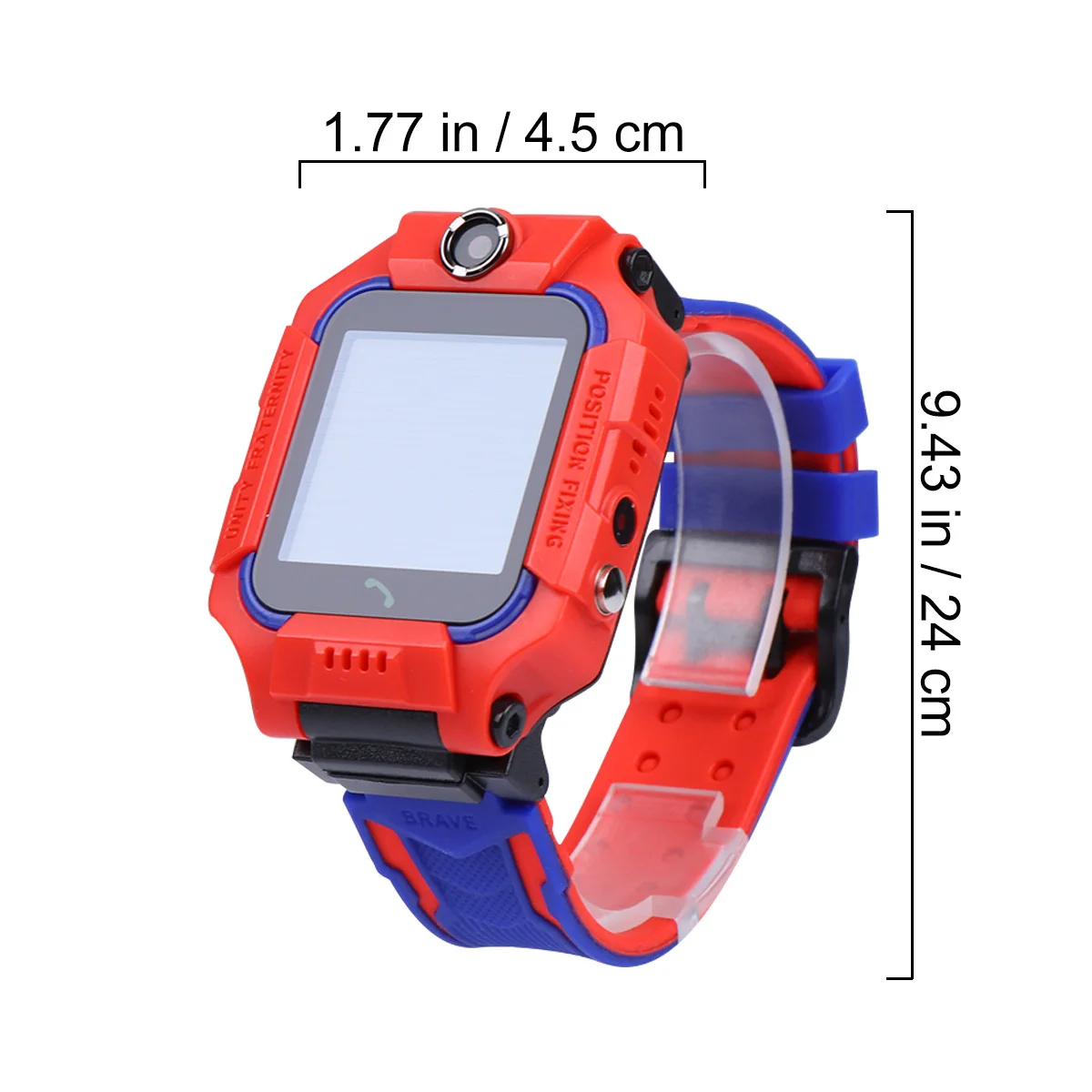 นาฬิกาโทรศัพท์กันน้ำสำหรับสมาร์ทวอทช์ ระบบระบุตำแหน่ง LBS โทรสองทาง กล้อง นาฬิกาปลุก ระบบตรวจสอบรั้วไฟฟ้า