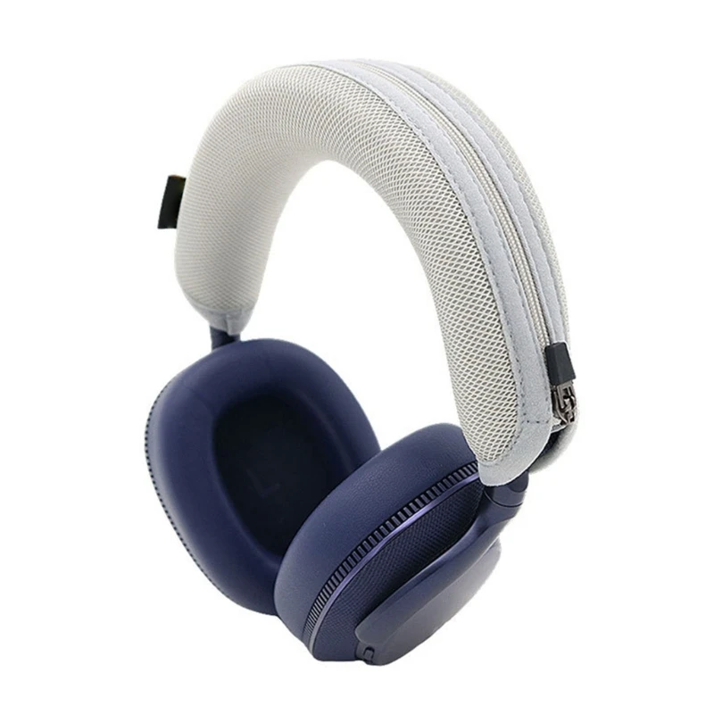 Fabric Headband Sleeve with a Separate Dust Barrier, Toolless Placement, Removable Construction, and Folded Storage Use 896C