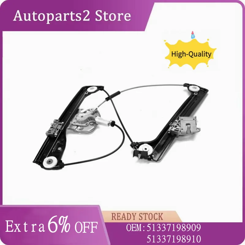 

51337198909 51337198910 Front left/right Window Regulator Without motor for BMW E85 Z4 03-08 FL Car Auto Body Spare Parts