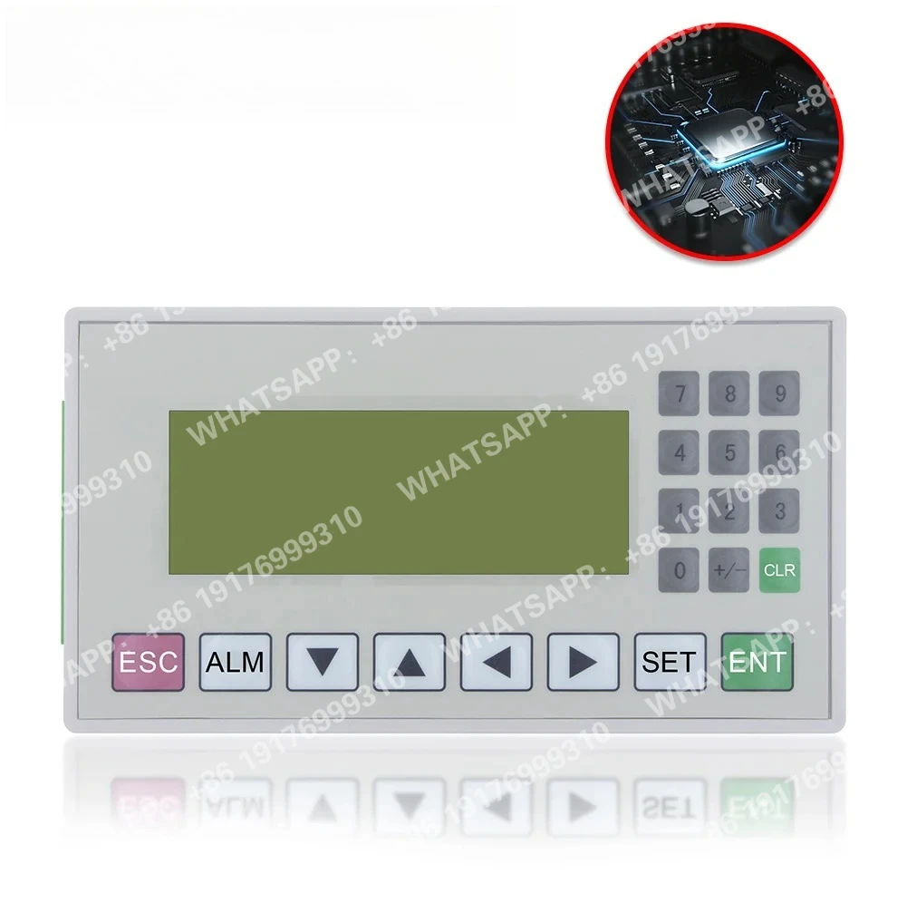 OP320 PLC in one FX1N -10MR -10MT 6 in 4 out PLC  Text Display 3.7inch Transistor Pulse output