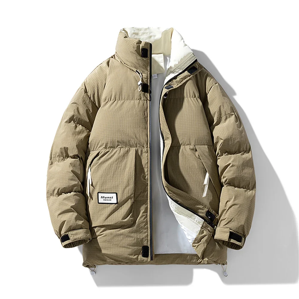 Veste d'hiver grande taille pour hommes, manteau de neige d'extérieur épais et chaud, veste doublée grande taille 8XL, 9XL, veste ample pour pain pour jeunes