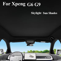 For Xpeng Xiaopeng G6 G9 2023 2024 New Upgrade Ice Cloth Buckle Sun Shades Glass Roof Sunshade Front Rear Sunroof Skylight