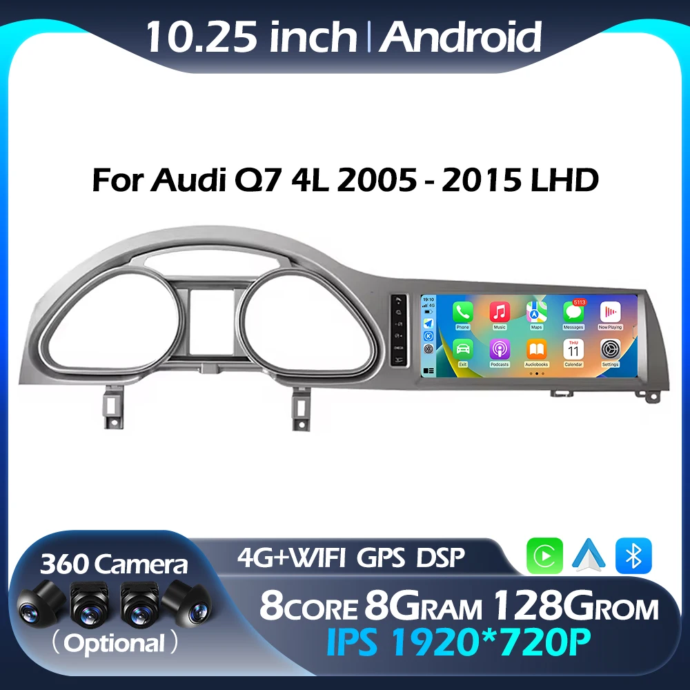 Car Radio Carplay Android Auto 10.25