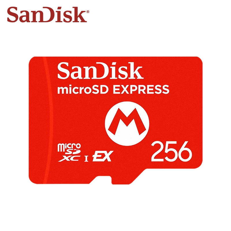 SanDisk microSD Express Card 256GB Read speed up to 880MB/s Memory Card High speed For Nintendo Switch 2 support switch2 game