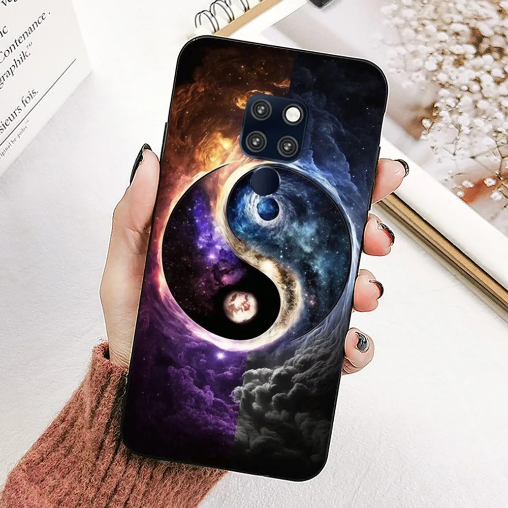 Naturalize Yin and Yang Chinese Tai Chi Phone Case For Huawei Mate 10 20 30 40 50 lite pro Nova 3 3i 5 6 SE 7 pro 7SE