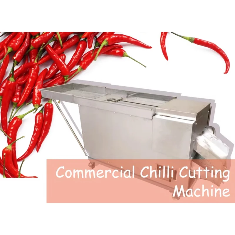آلة قطع الفلفل الحار عالية الجودة الصناعية متعددة الوظائف قطاعة الخضراوات آلة إزالة بذور الفلفل الحار مريحة