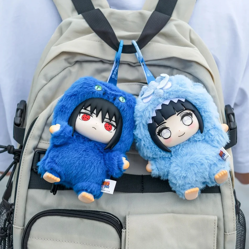 Anime Shippuden Beast Party Series Naruto boîte aveugle poupées mignon bête fête Sasuke vinyle mignon boîte mystère pendentif cadeaux de noël