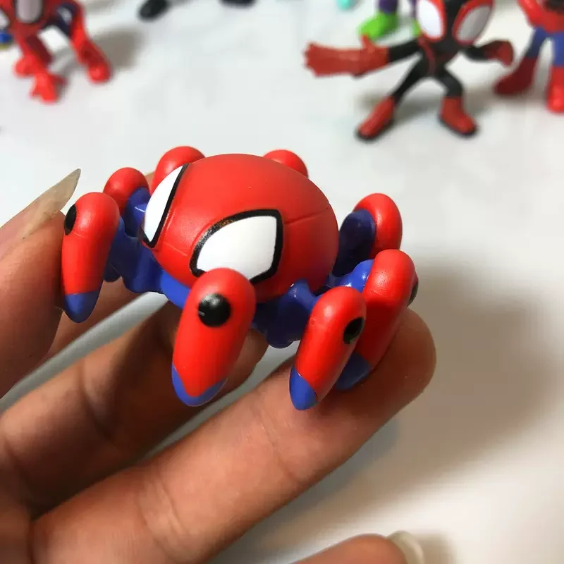 Spider-Man y sus amigos increíbles Spiderman Miles Morales juguetes para niños, Mini muñeca, juguetes para niños