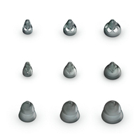 Phonak/Unitron 4.0 Hearing Aid Domes Variety Pack，Open/Closed/POWER Dome，Size: (Large/Medium/Small) 3PCS Phonak Domes