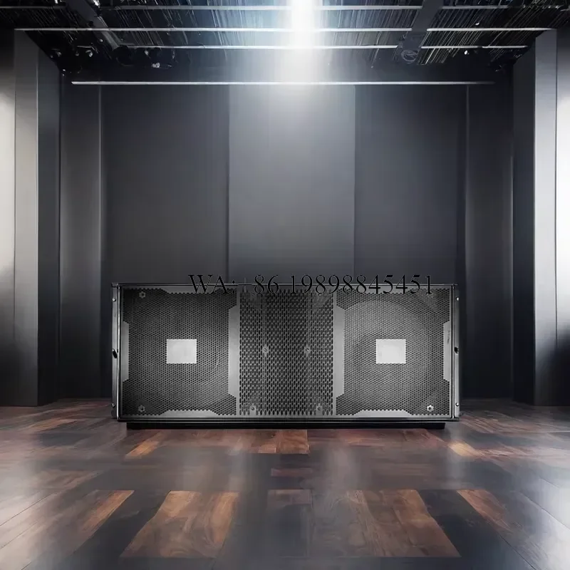 WMWMNU VT-48808 Dual Active 18 Inch Subwoofer Speaker LF 1600W NEO Line Array Speakers Sound System Neodymium Amplifier