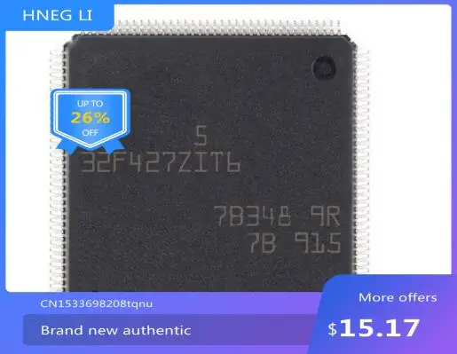 

Бесплатная доставка STM32F427ZIT6 QFP144 STM32F427ZI