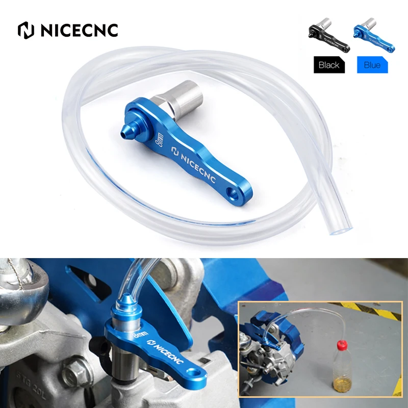 Universal 8mm Mini Hydraulic Brake Clutch Bleeder Tool For KTM EXC 300 Husqvarna Honda GasGas Beta Yamaha Suzuki Kawasaki Sherco