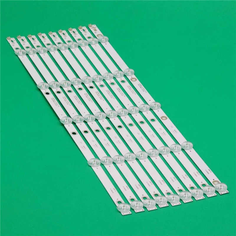 9PCS New LED TV Illumination Bars For K500WDC2 A2 4708-K50WDC-A2113N11 Backlight Strip Rulers Bands Tape Matrix Planks Array