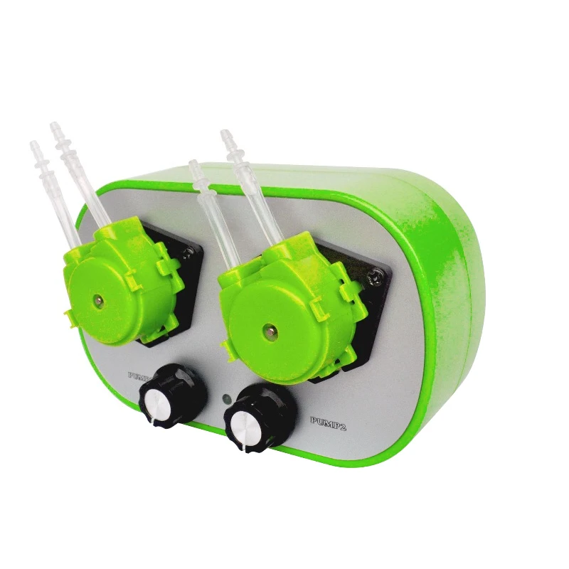 G628-2 Micro Peristaltic Pump DC Automatic Self Priming Circulation Water Pump 9 To 120ml/min Small Liquid Transfer Equipment